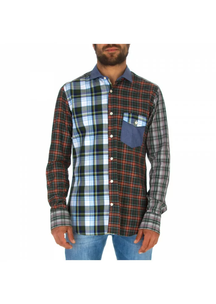 TINTORIA MATTEI 954 | CAMICIA MULTICOLORE Fino al 50% di sconto
