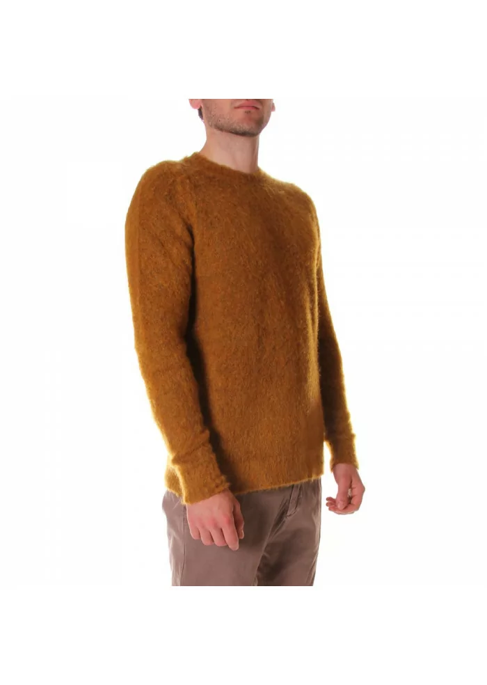 WOOL & CO | MAGLIONE GIROCOLLO GIALLO Officina