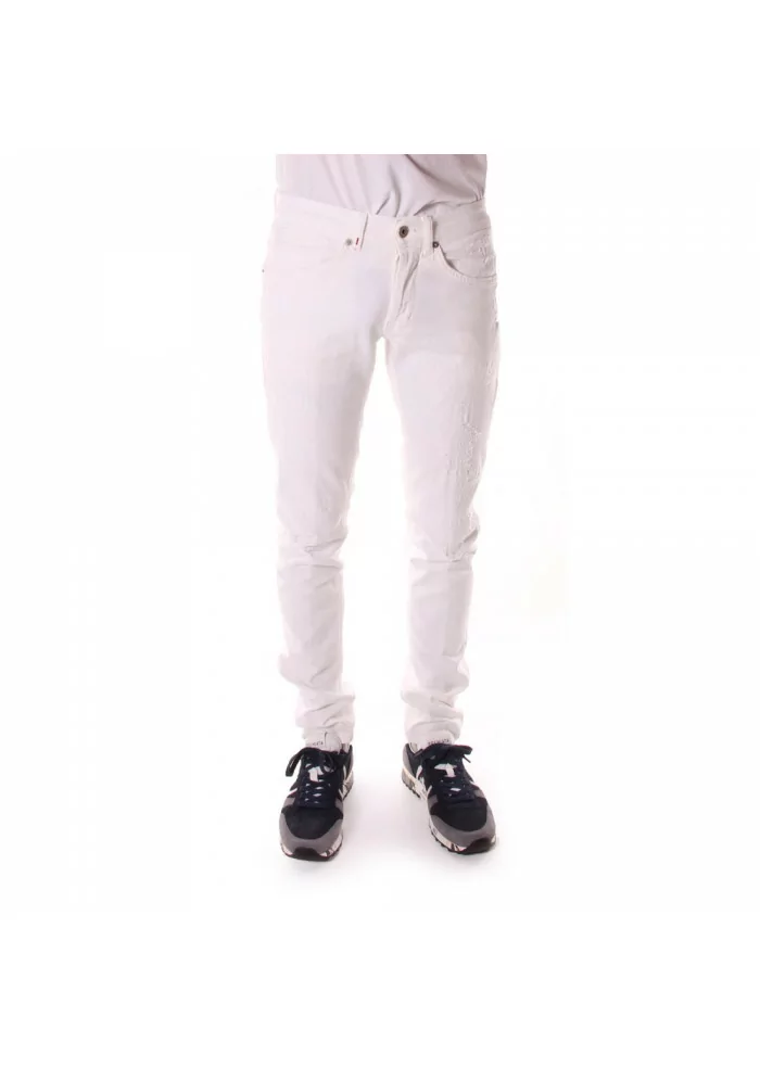 DONDUP | JEANS BS015U BIANCO Esporta salva