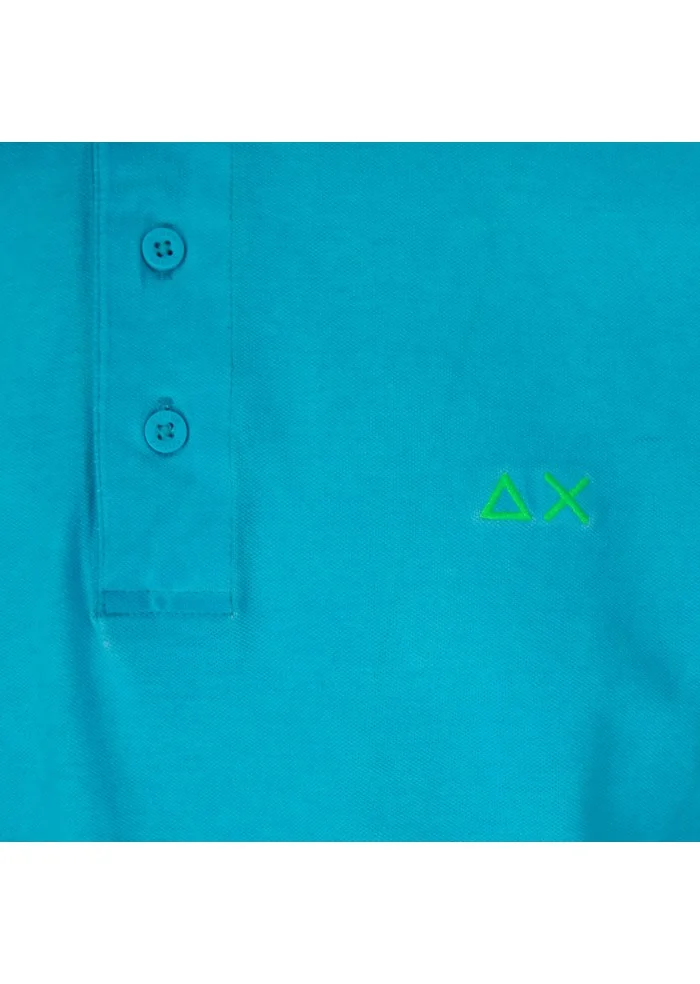 SUN68 | POLO SPECIAL DYES TURCHESE 50% di sconto per tempo limitato