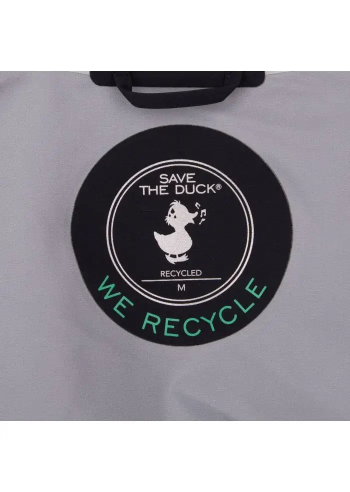 SAVE THE DUCK | IMPERMEABILE DARK18 FINLAY BLU SCURO Vendita