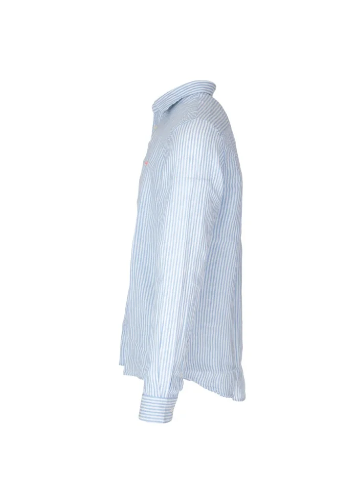 SUN68 | CAMICIA STRIPE CLASSIC BEACH AZZURRO BIANCO Promozione
