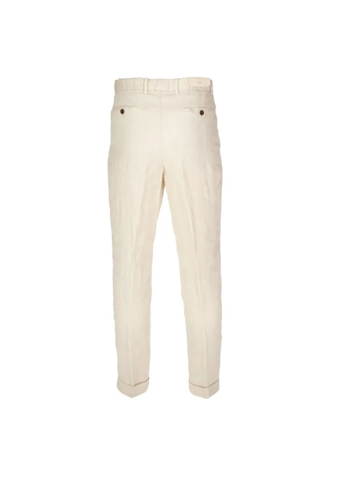 BRIGLIA | PANTALONI LINO BEIGE Soddisfazione Garantita