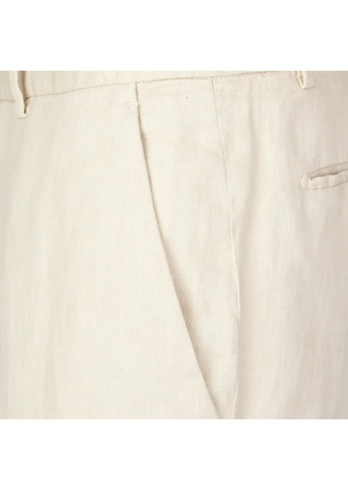 BRIGLIA | PANTALONI LINO BEIGE Soddisfazione Garantita