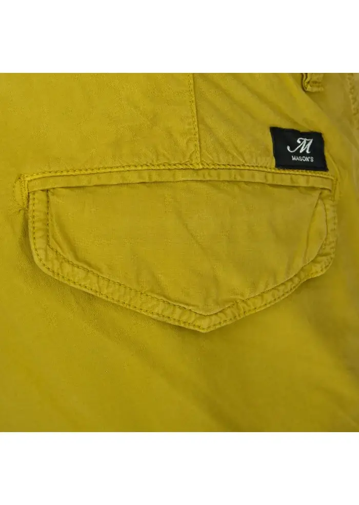 MASON'S | BERMUDA CARGO HONOLULU GIALLO OCRA Presa