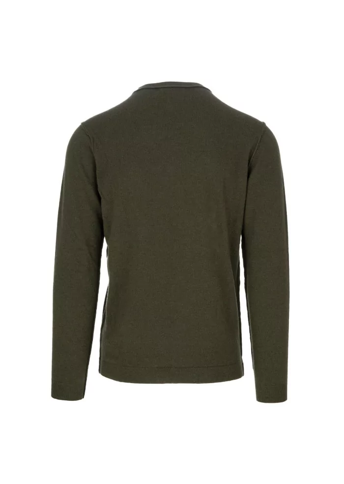 WOOL & CO | MAGLIONE LANA VISCOSA VERDE Outlet