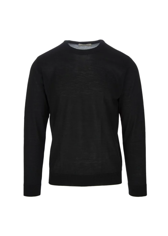 WOOL & CO | MAGLIONE LANA MERINO NERO Offerte