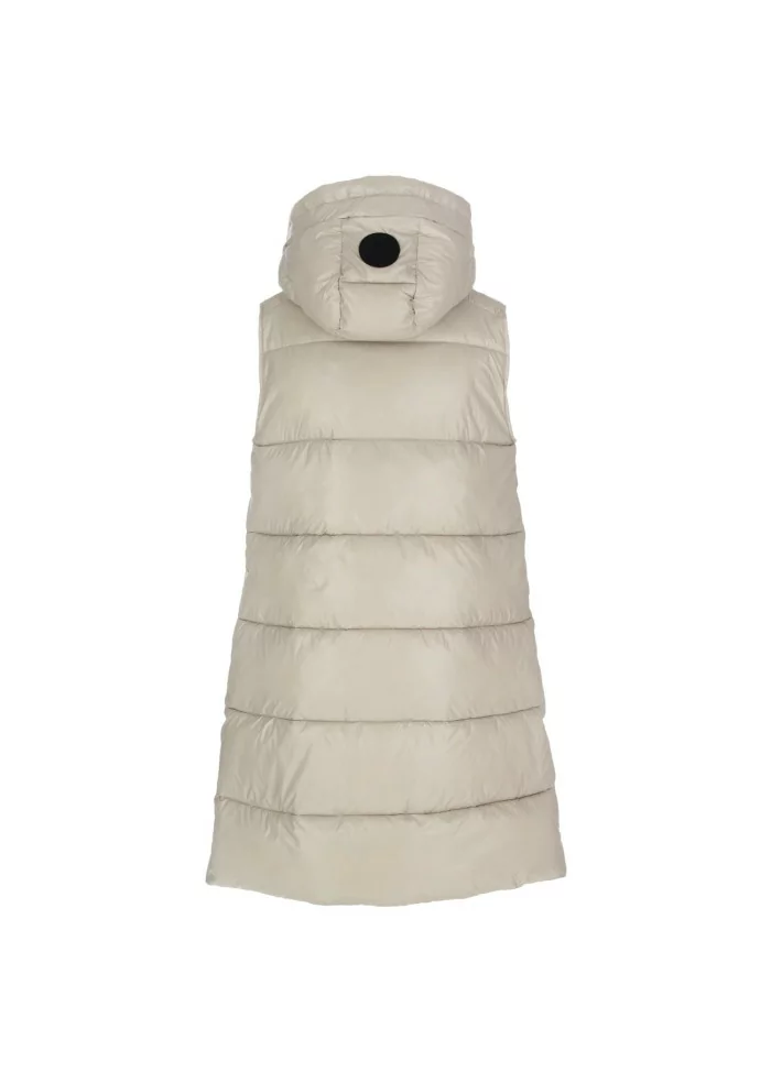 SAVE THE DUCK | GILET PIUMINO LUCK19 IRIA BEIGE In Saldo