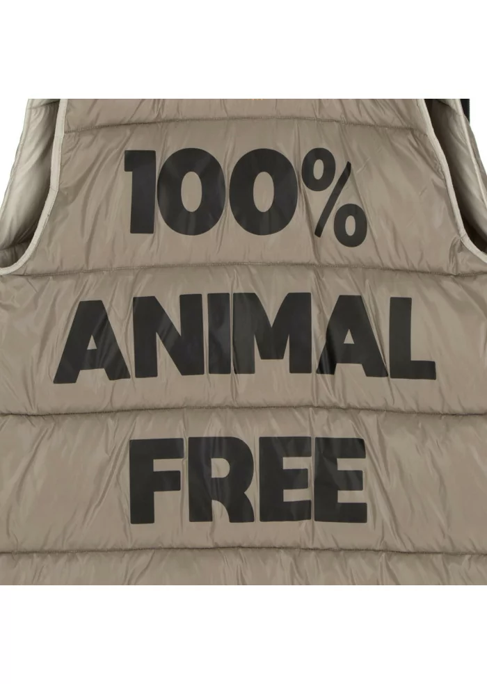 SAVE THE DUCK | GILET PIUMINO LUCK19 IRIA BEIGE In Saldo