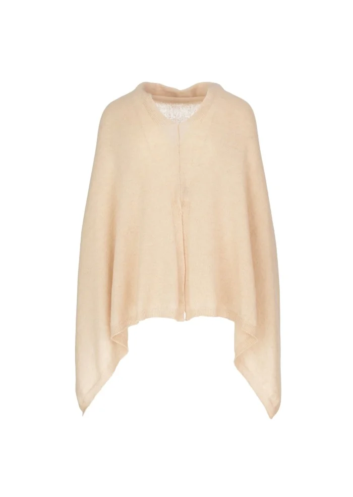 CASHMERE ISLAND | PONCHO SORRENTO SABBIA Negozio online di fabbrica