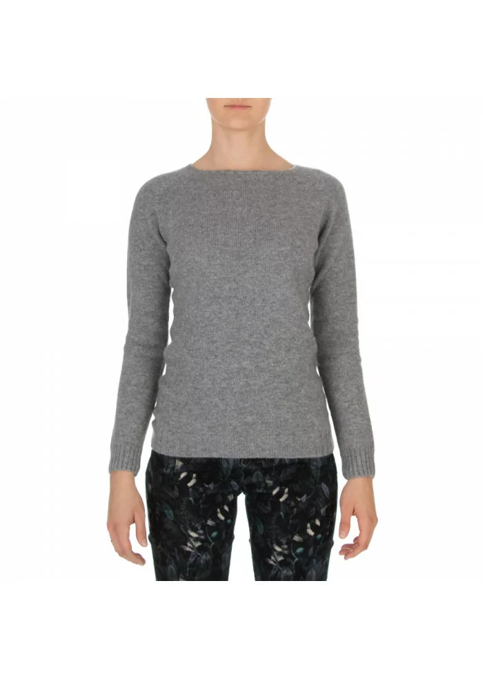 RIVIERA CASHMERE | MAGLIONE BARCHETTA GRIGIO Comprare a buon mercato