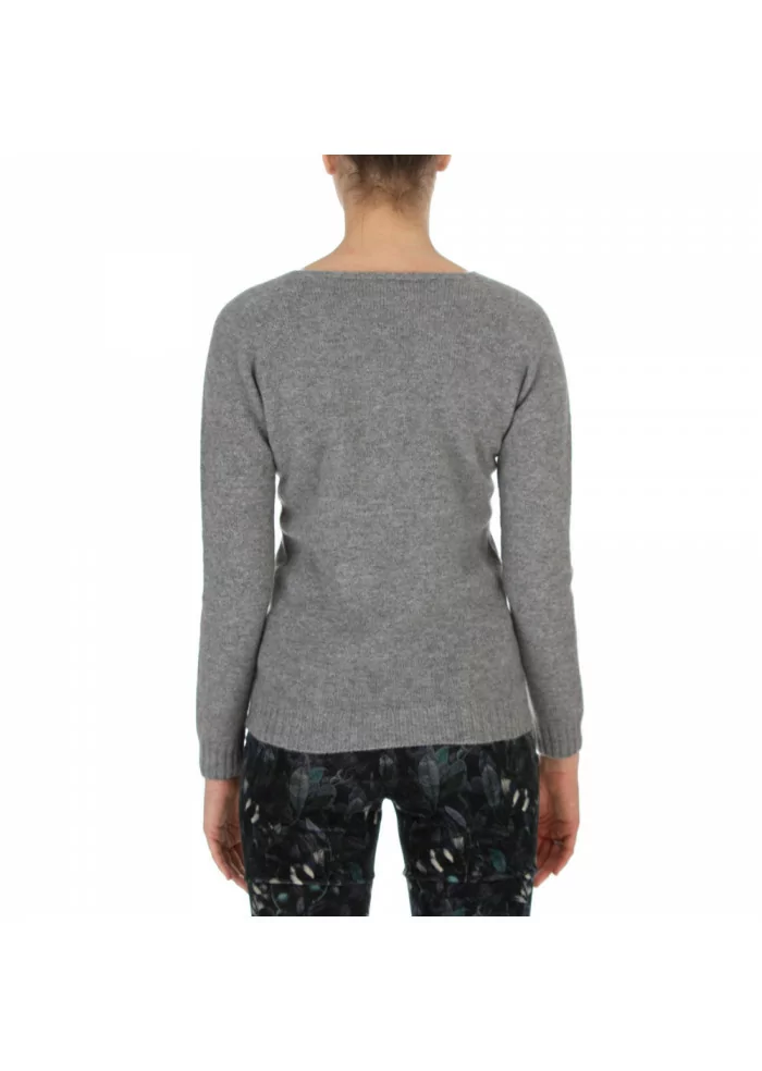 RIVIERA CASHMERE | MAGLIONE BARCHETTA GRIGIO Comprare a buon mercato