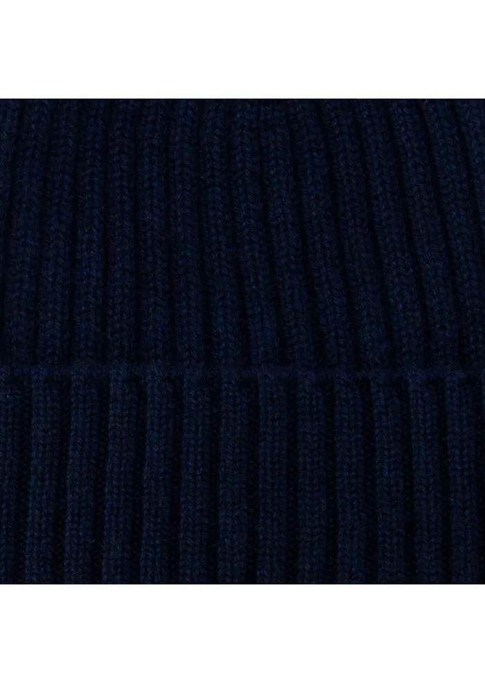BERRETTO UNISEX "COSTA" RIVIERA | 100% CASHMERE BLU Cyber Monday