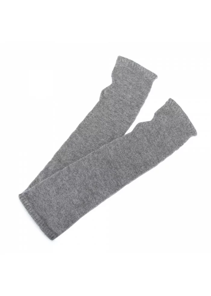 RIVIERA CASHMERE | GUANTI MANICOTTO 114 RASATO GRIGIO