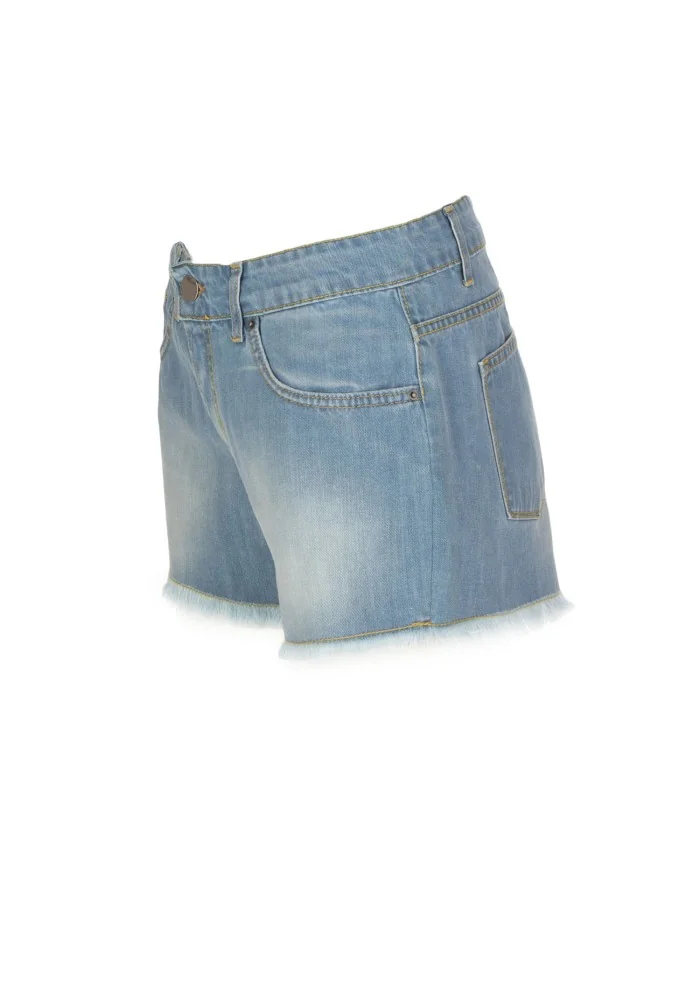 GOD SAVE DENIM | SHORTS DENIM IRIS AZZURRO Offerte esclusive