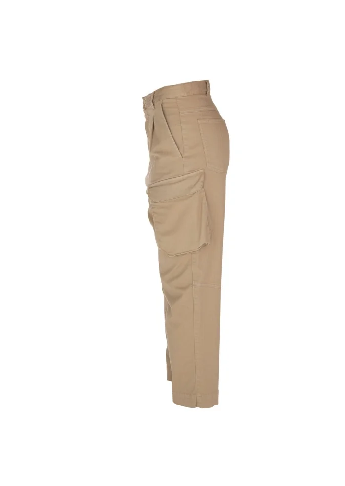 SEMICOUTURE | PANTALONI CARGO BEIGE Grandi sconti