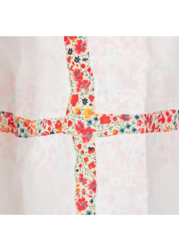 LIBERTY ROSE | CAMICIA CLAUDIA COMME BIANCO MULTICOLOR Bestseller