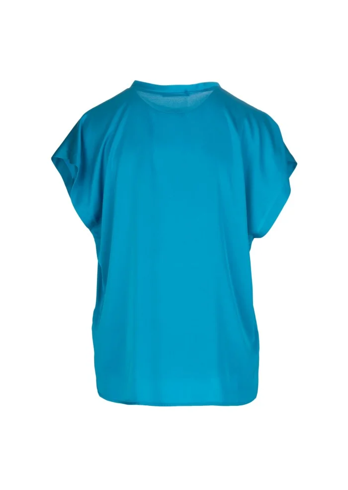 KARTIKA | CAMICIA MANICHE AMPIE ACQUA MARINA Sconti VIP