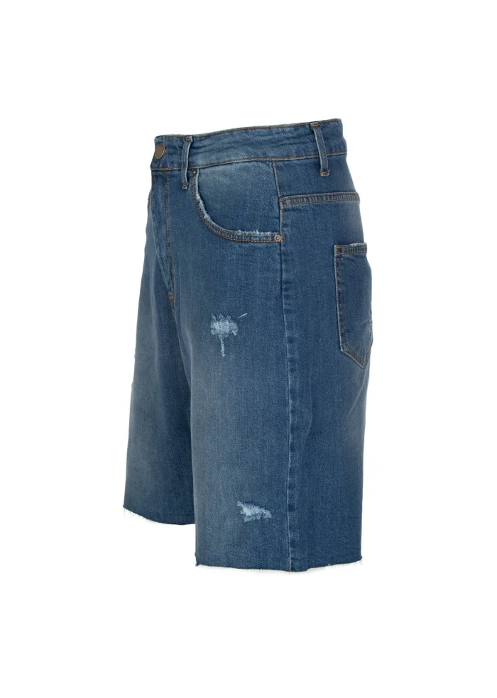 GOD SAVE DENIM | SHORTS ARES BLU JEANS Rilascio limitato