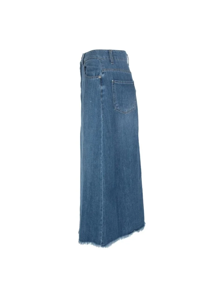 KARTIKA | GONNA MIDI DENIM BLU ACQUISTA ORA