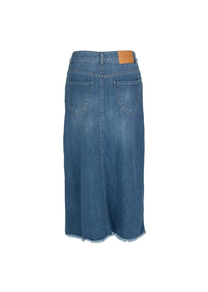 KARTIKA | GONNA MIDI DENIM BLU ACQUISTA ORA