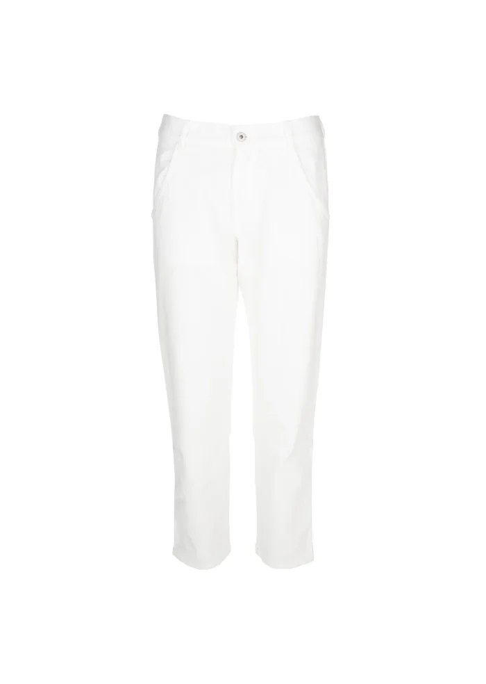 NOUMENO CONCEPT | PANTALONI COTONE BIANCO Ultimo giorno