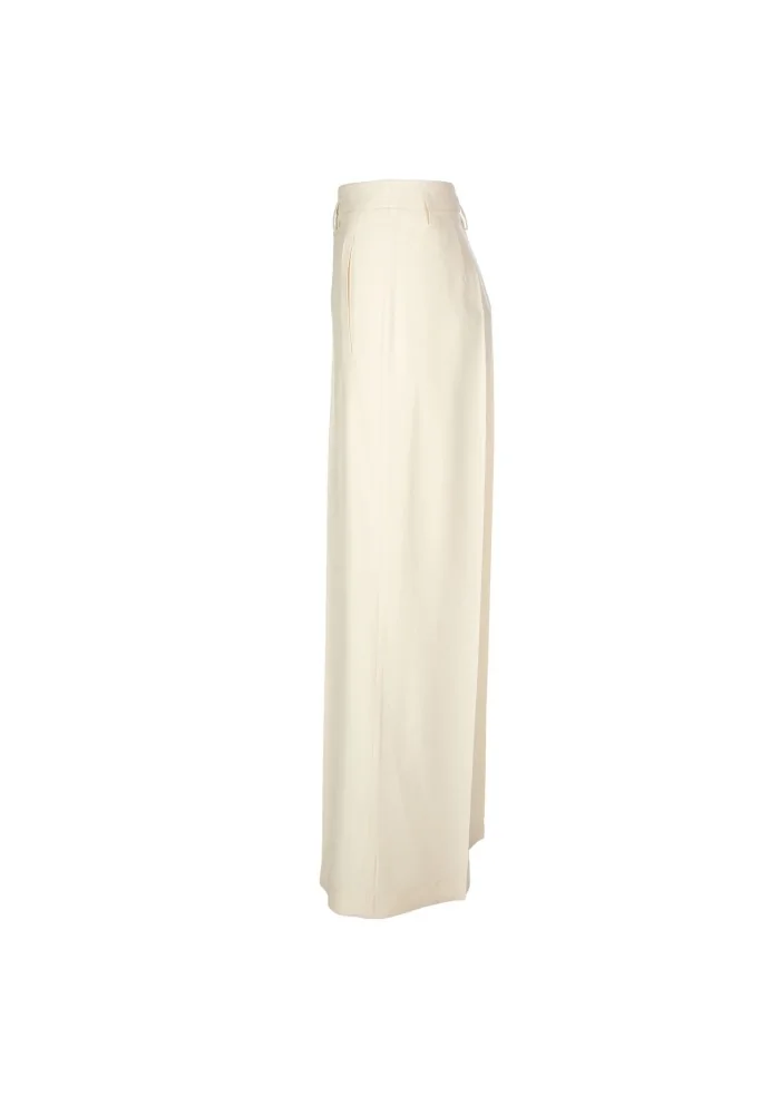 KARTIKA | PANTALONI A PALAZZO CREMA Fino al 55% di sconto