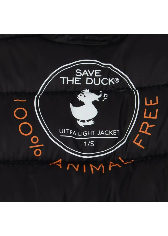 SAVE THE DUCK | PIUMINO GIGA01 DAISY NERO Solo un giorno rimasto