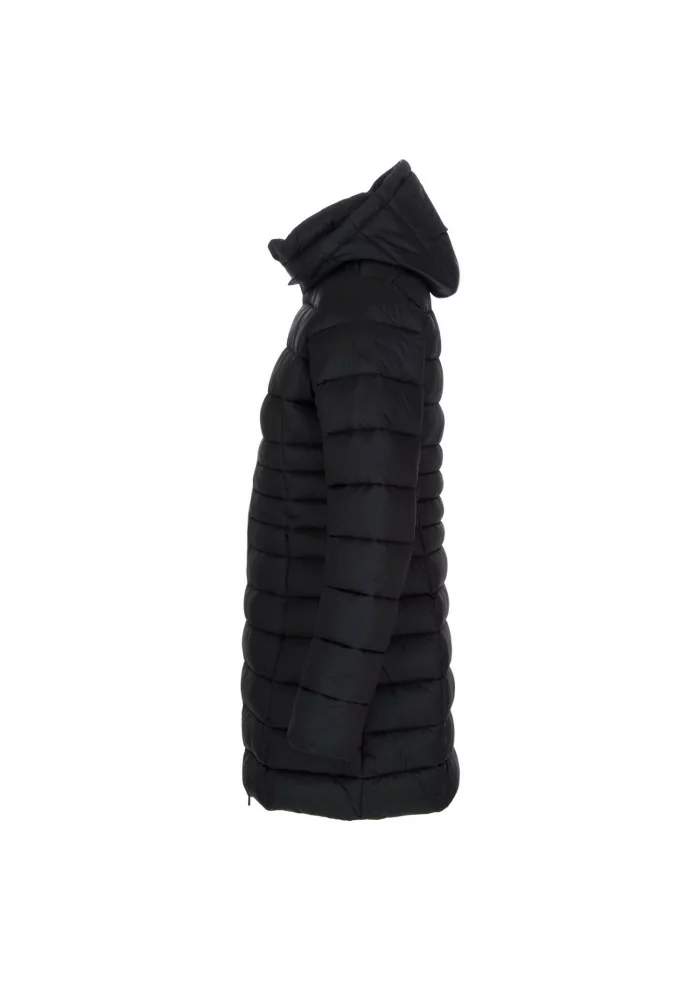 SAVE THE DUCK | PIUMINO CON CAPPUCCIO IRIS17 REESE NERO Esporta salva