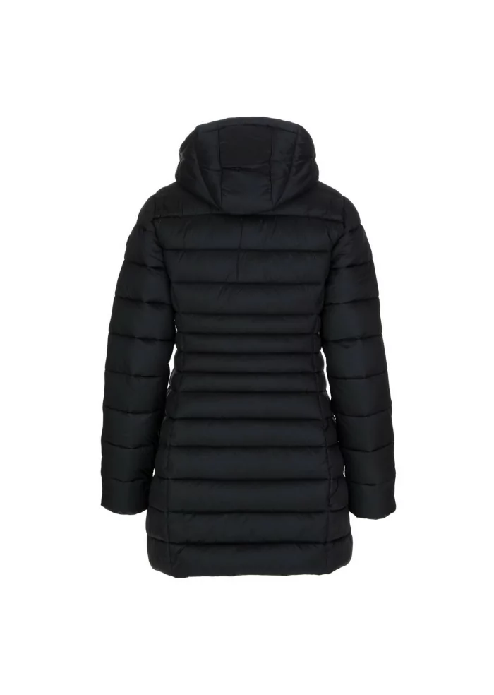 SAVE THE DUCK | PIUMINO CON CAPPUCCIO IRIS17 REESE NERO Esporta salva
