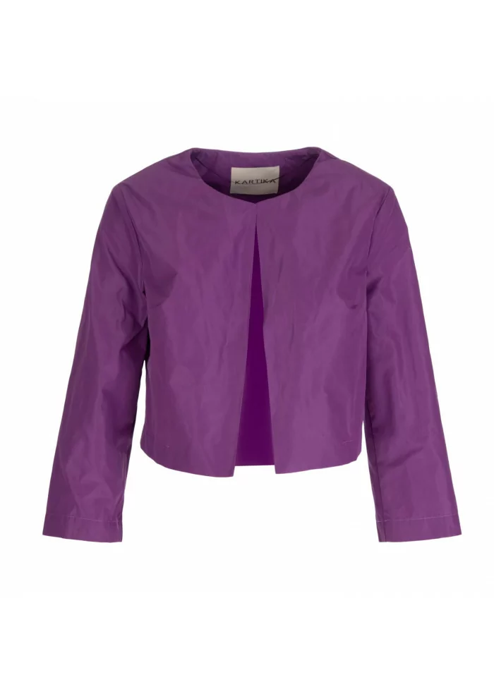 KARTIKA | BOLERO LUCIDO VIOLA