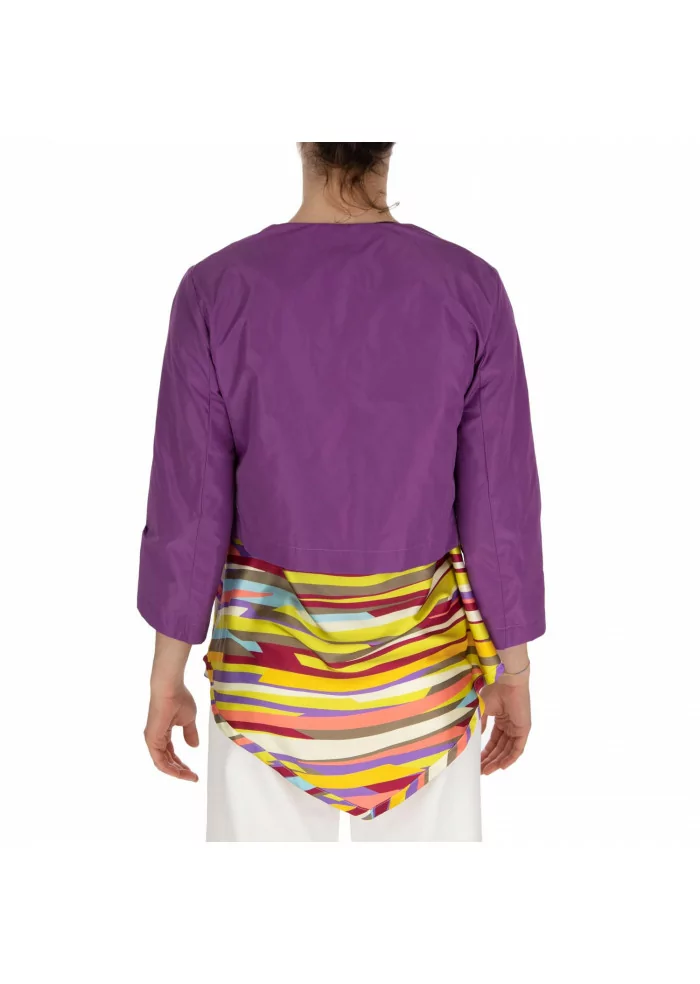 KARTIKA | BOLERO LUCIDO VIOLA In vendita