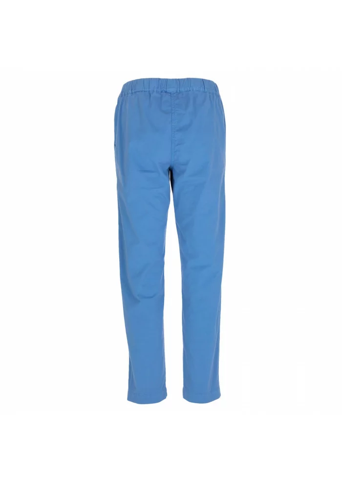 SEMICOUTURE | PANTALONI COTONE AZZURRI 2025