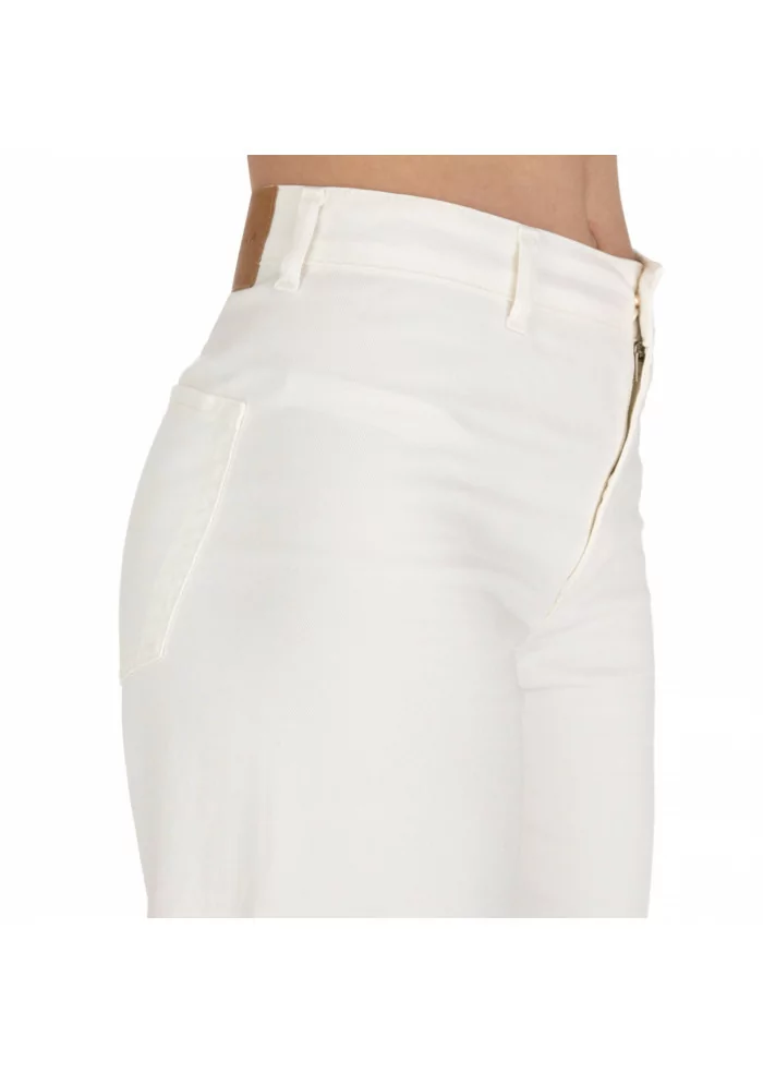 KARTIKA | JEANS PALAZZO COTONE BIANCO Italy