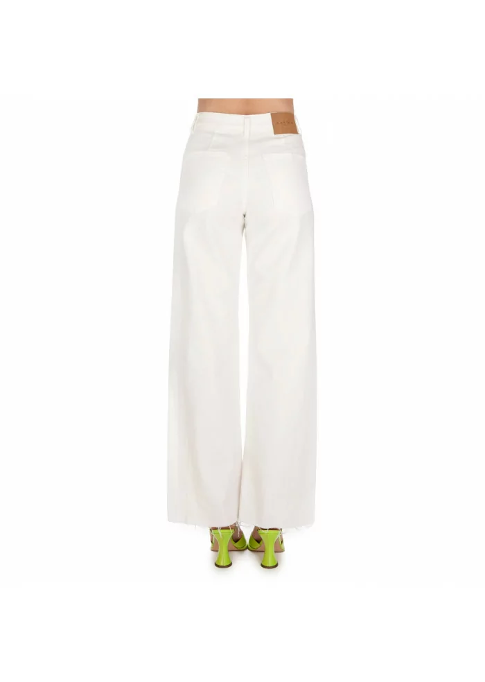 KARTIKA | JEANS PALAZZO COTONE BIANCO Italy