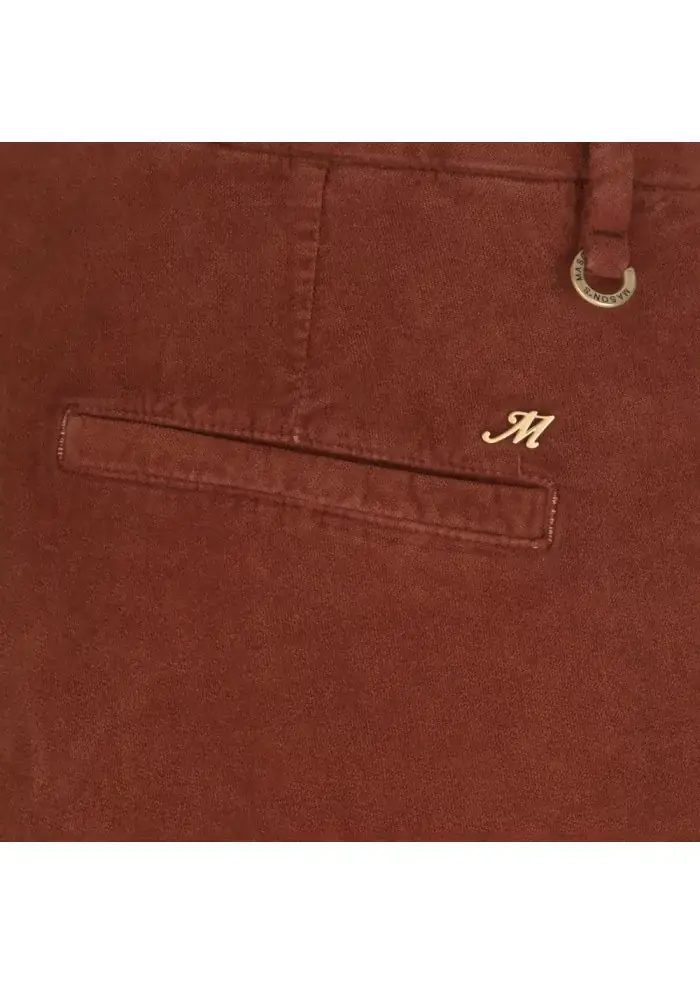 MASON'S | PANTALONI DONNA NEW YORK STRETCH TERRACOTTA Vendita