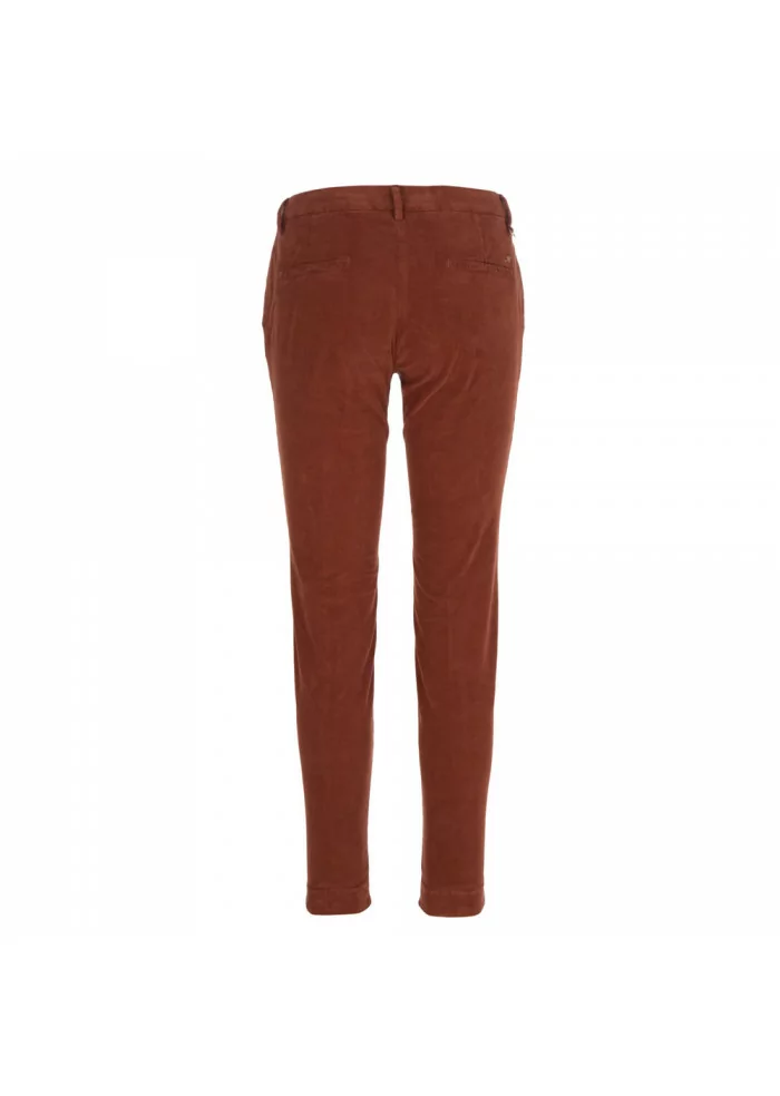 MASON'S | PANTALONI DONNA NEW YORK STRETCH TERRACOTTA Vendita