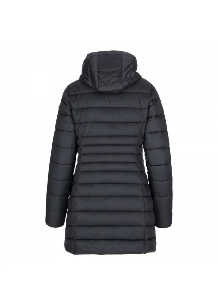 SAVE THE DUCK | PIUMINO DONNA IRIS REESE GRIGIO SCURO Spedizione Gratuita