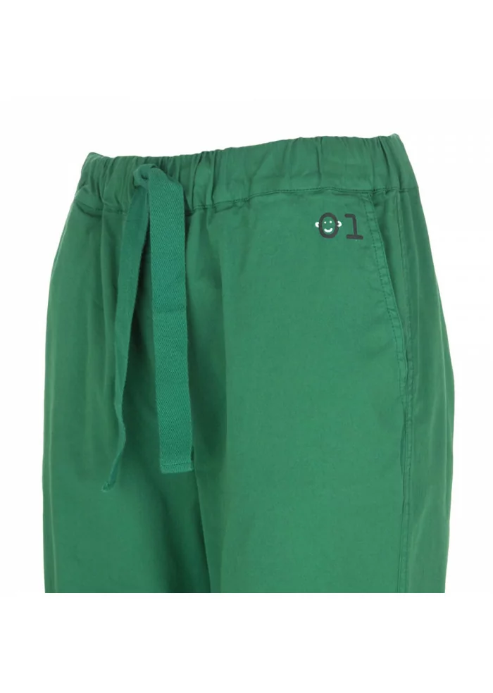 PANTALONI DONNA SEMICOUTURE | Y2SO04 P76-0 VERDE Qualità Garantita