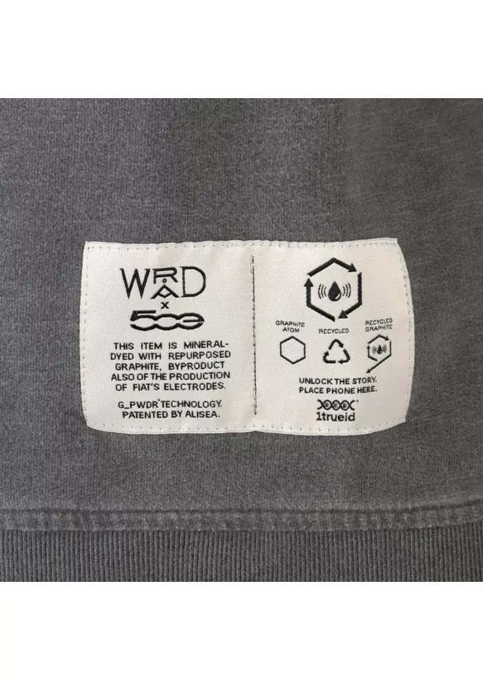 FELPA UNISEX WRAD x FIAT | WRAD X 500E GRIGIO Fino Al -60%