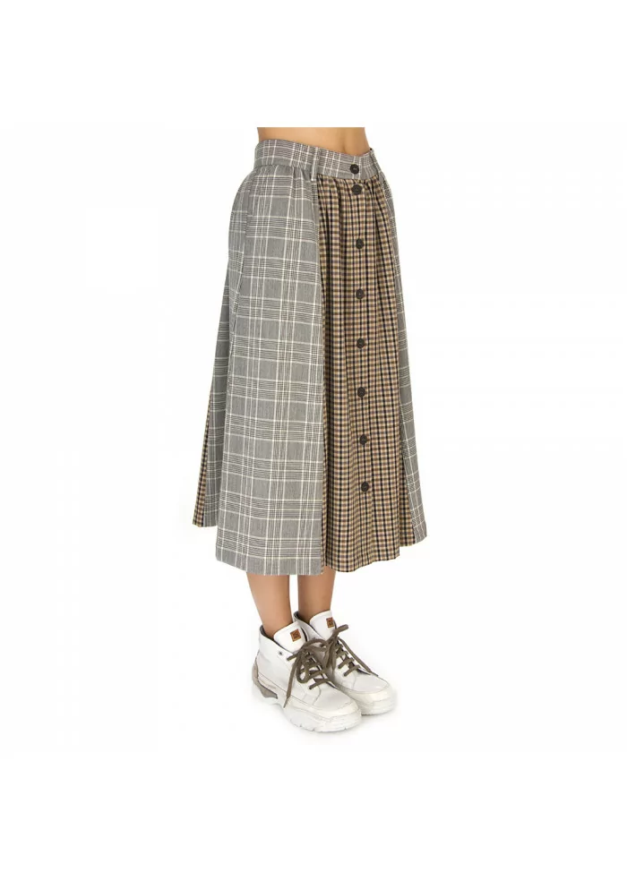 GONNA DONNA SEMICOUTURE | Y9AI24 BIANCO BEIGE NERO MARRONE Convenienza