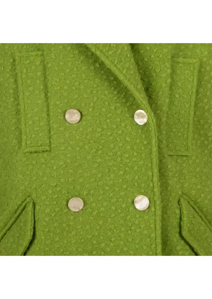 SINCE'RE PARIS | CAPPOTTO CASENTINO CABAN VERDE Saldi Di Fabbrica