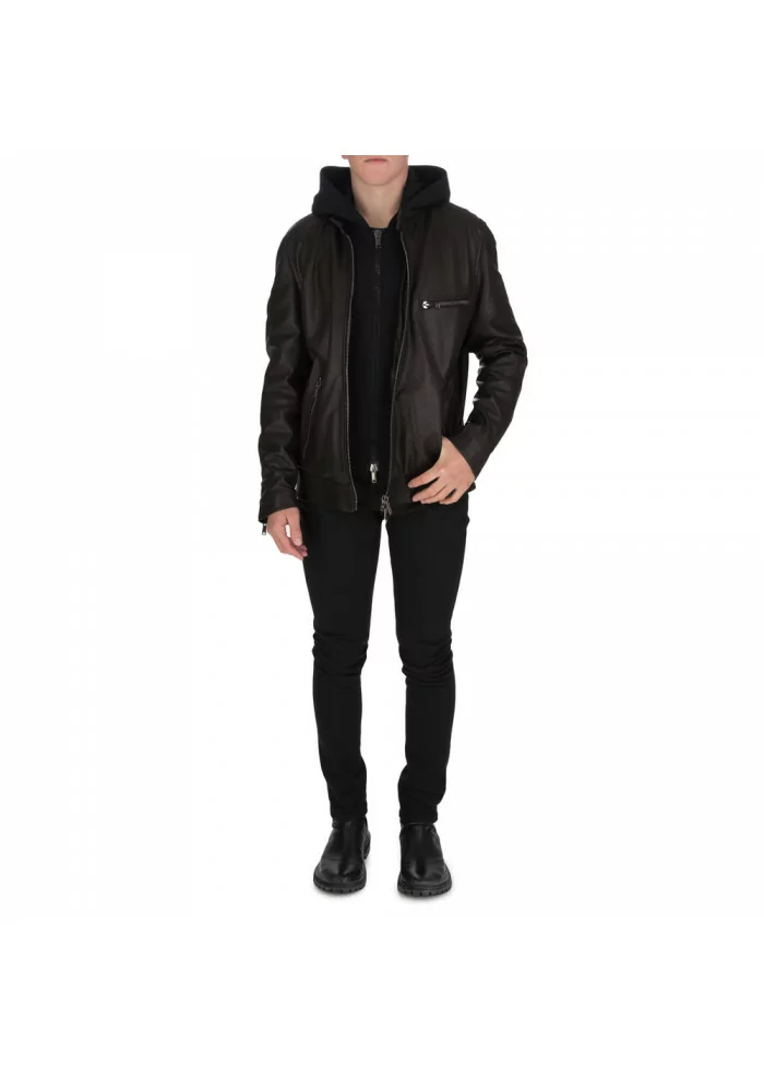 DONDUP | PANTALONI GEORGE COTONE NERO Cyber Monday
