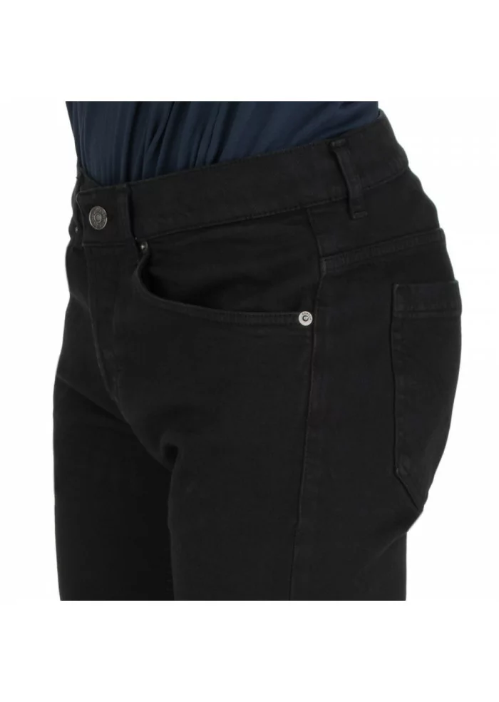 DONDUP | PANTALONI GEORGE COTONE NERO Cyber Monday
