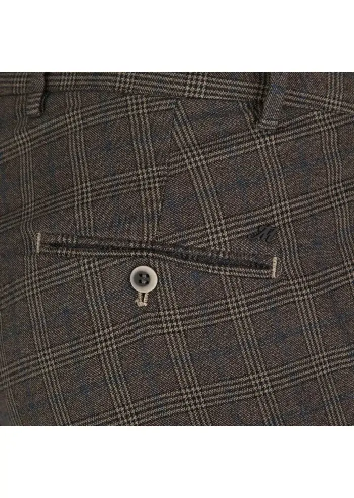 MASON'S | PANTALONI MILANOSTYLE COTONE MARRONE Offerta natalizia