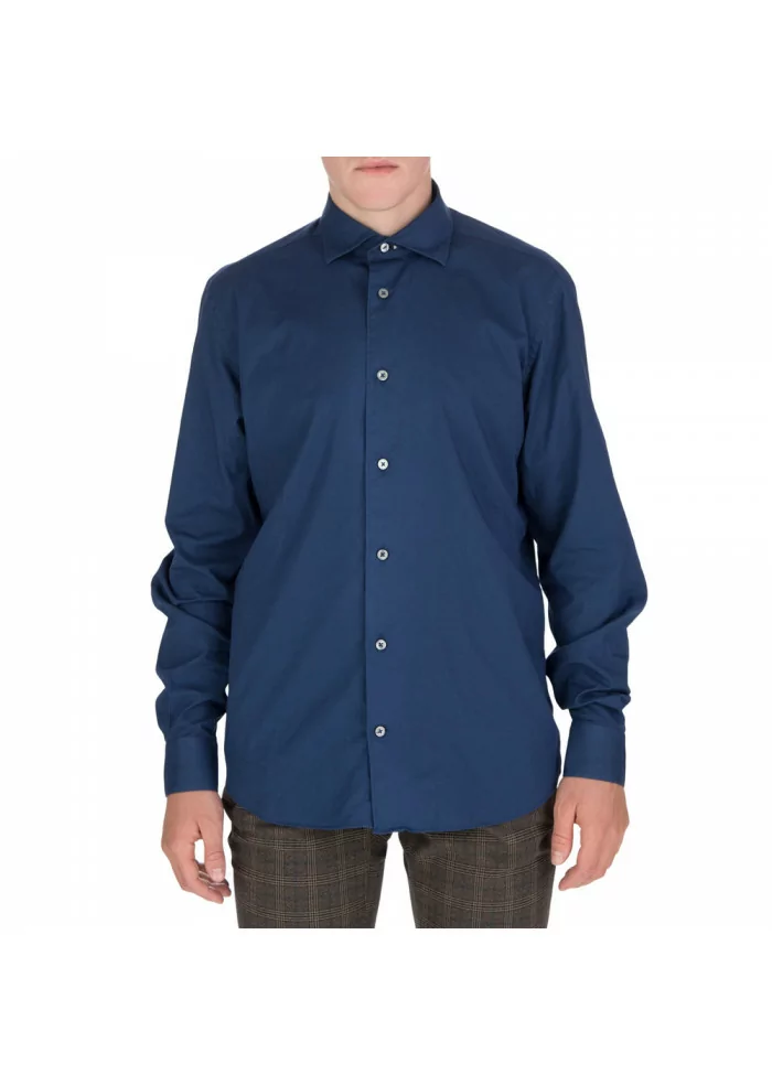 MASTRICAMICIAI | CAMICIA COTONE BLU Offerta Giorno del Papà