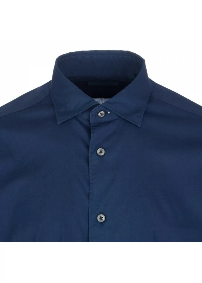 MASTRICAMICIAI | CAMICIA COTONE BLU Offerta Giorno del Papà