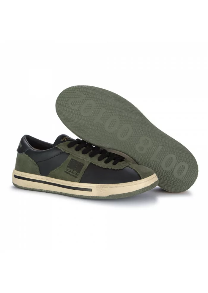 PRO 01 JECT | SCARPE SNEAKERS PELLE SCAMOSCIATA VERDE Offerta San Valentino