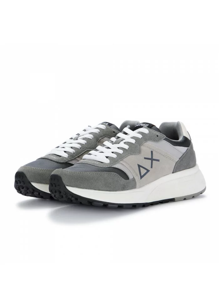 SUN68 | SNEAKERS UOMO DADDY 34 GRIGIO LACCI DI RICAMBIO Smaltimento dello stoccaggio