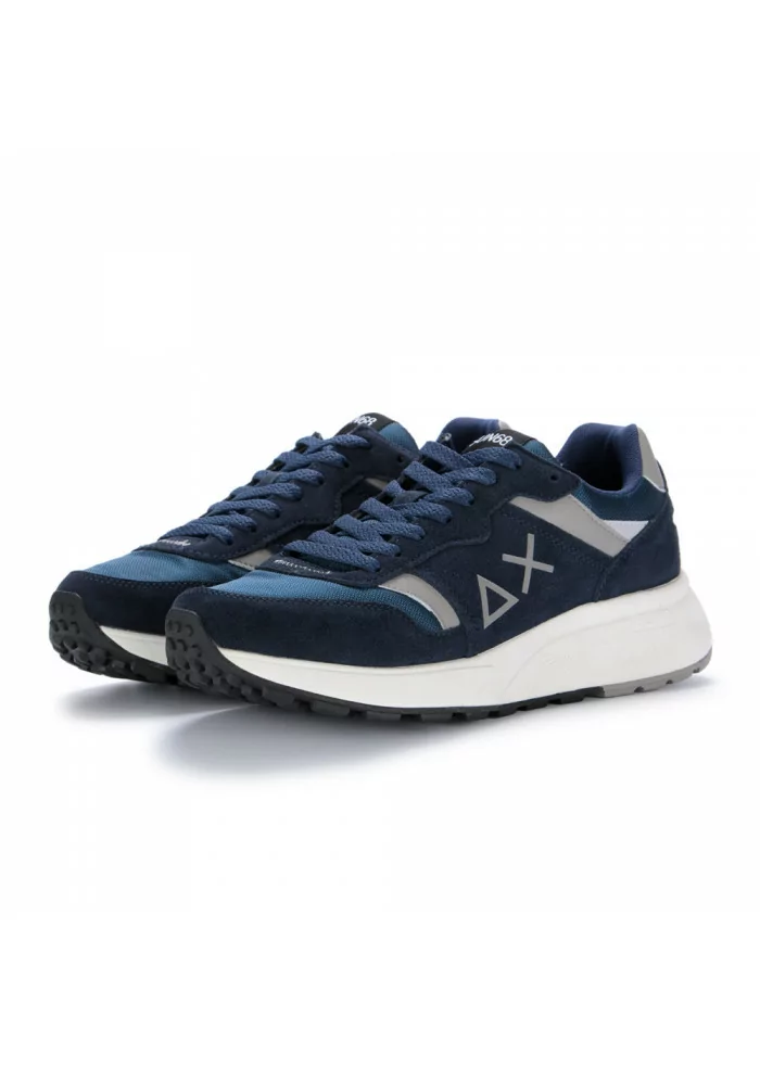 SUN68 | SNEAKERS UOMO DADDY 07 BLU LACCI DI RICAMBIO Vendita calda